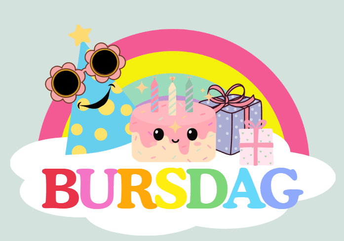 Bursdagsvegg - Bilde 2