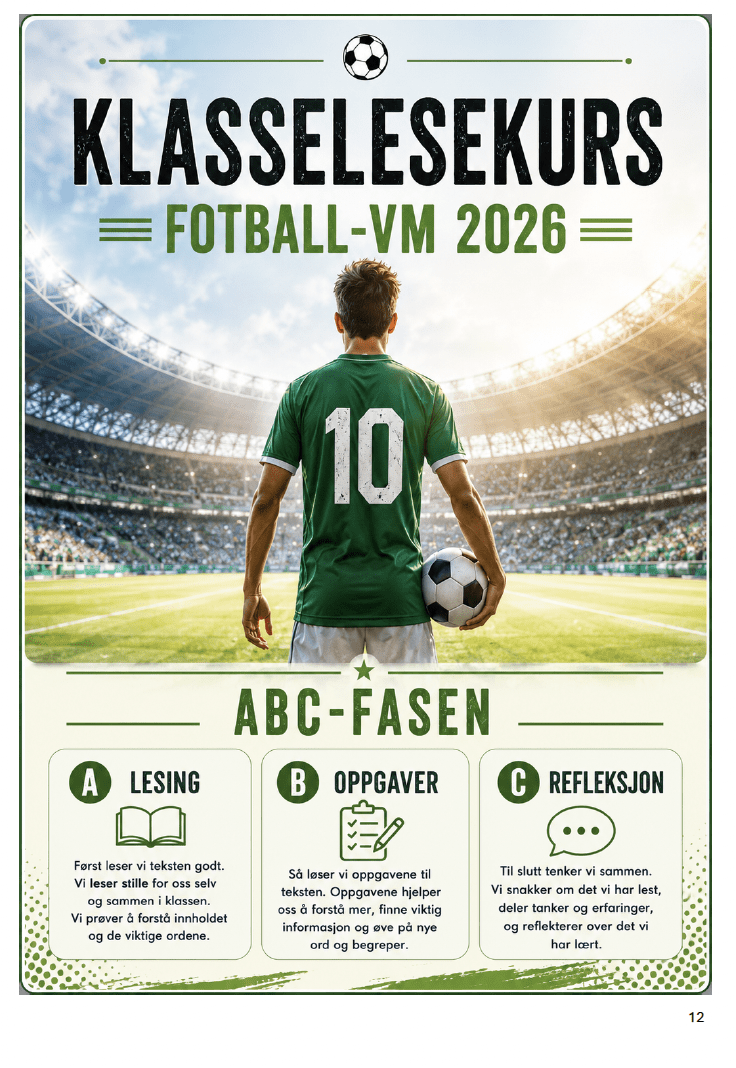 Klasselesekurs Fotball-VM 26 - Bilde 3