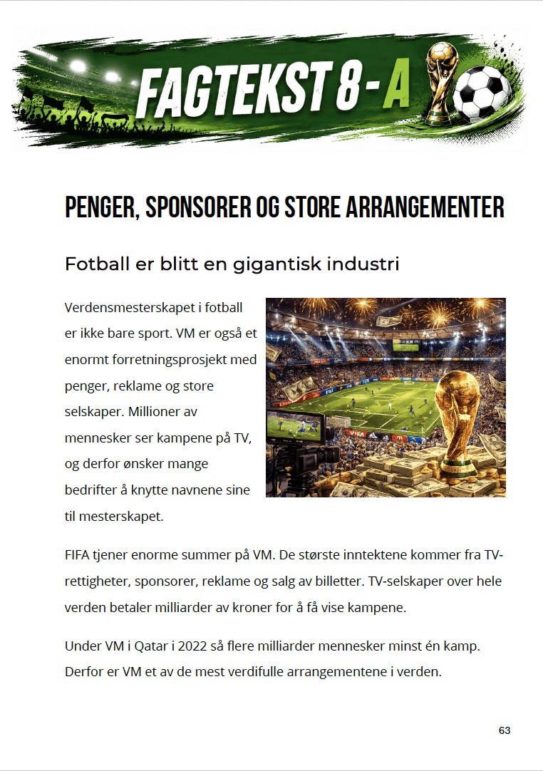 Klasselesekurs Fotball-VM 26 - Bilde 9