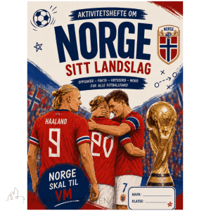 Aktivitetshefte om Norge sitt landslag