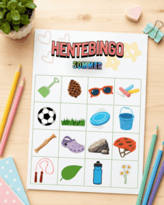 Hentebingo Sommer