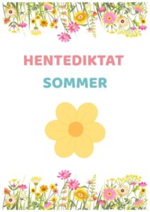 Hentediktat - Sommer
