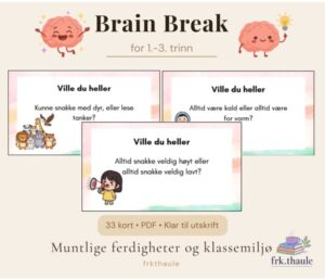 Brain Break - dilemma