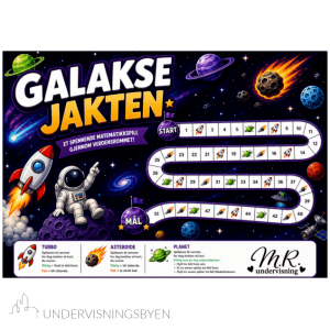 Galaksejakten - multiplikasjonsspill