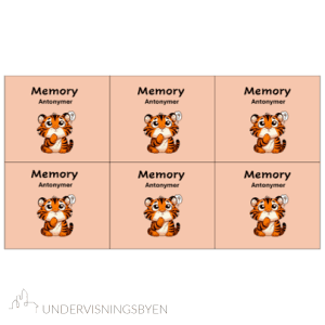 Memory - antonymer