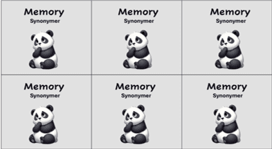Memory - synonymer