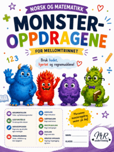 Monsteroppdragene – Norsk og matematikk for mellomtrinnet