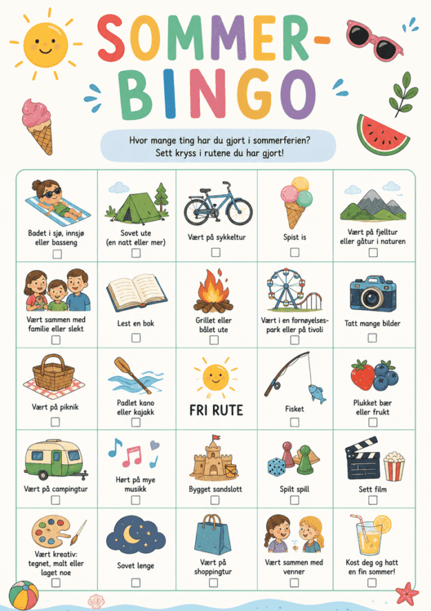 Sommerbingo