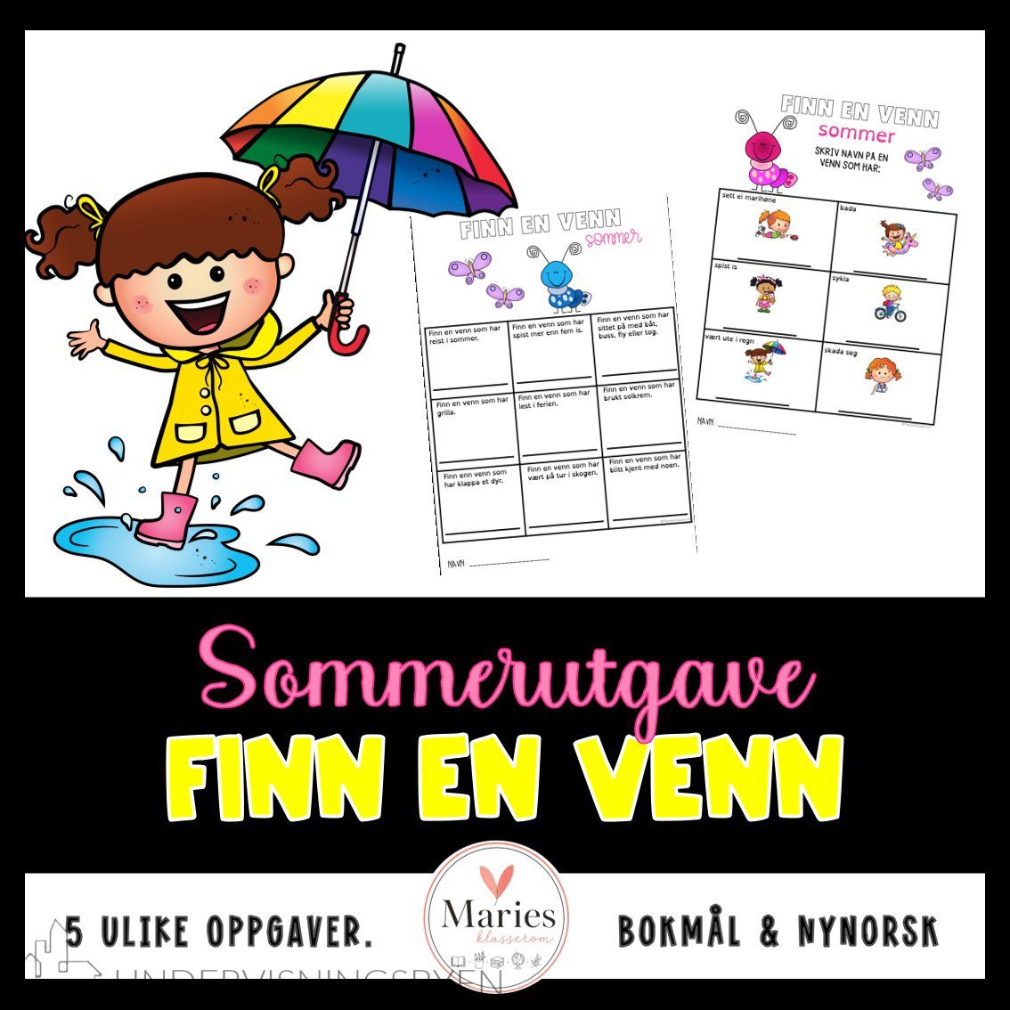 Finn en venn SOMMER