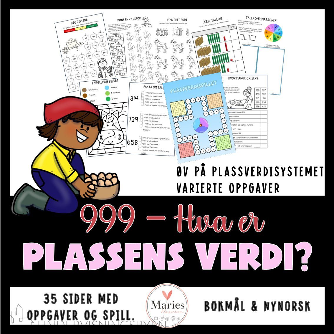 999 Hva er plassens verdi?