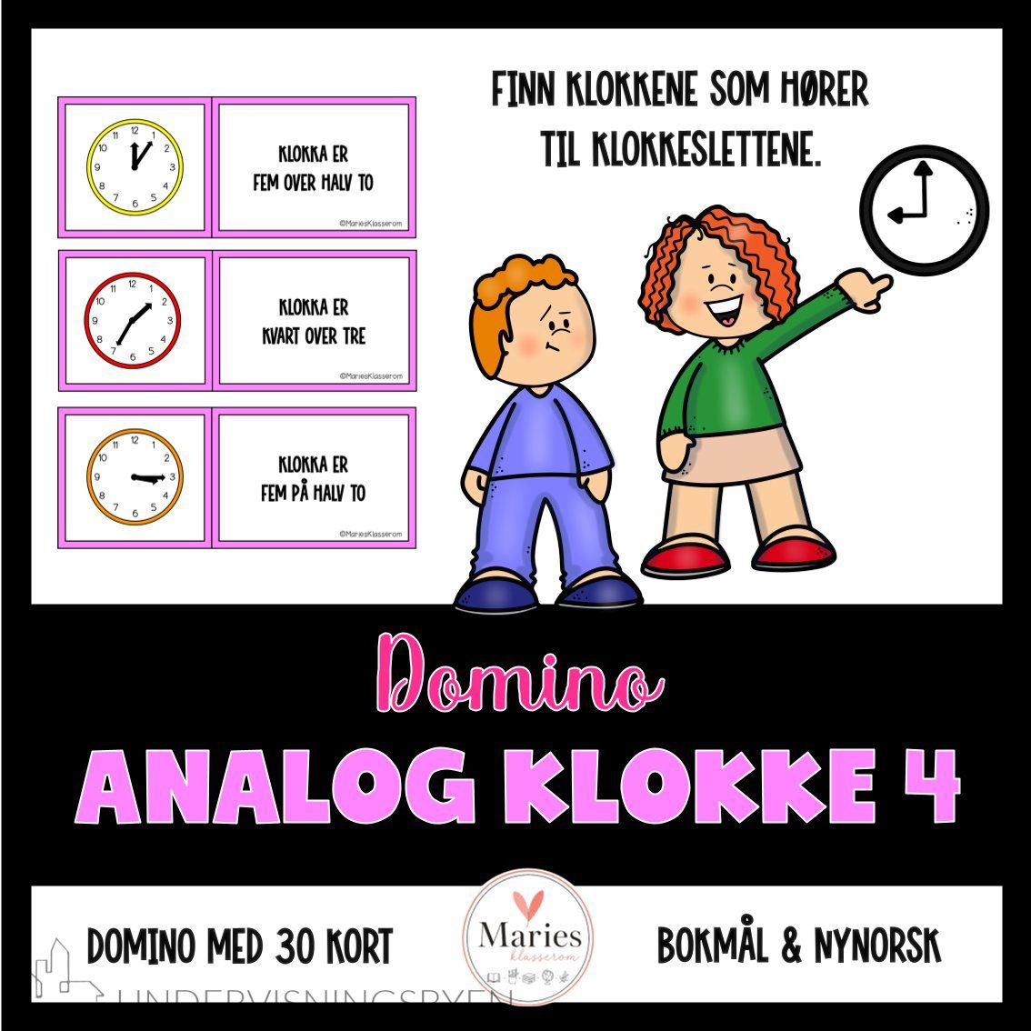ANALOG KLOKKE 4