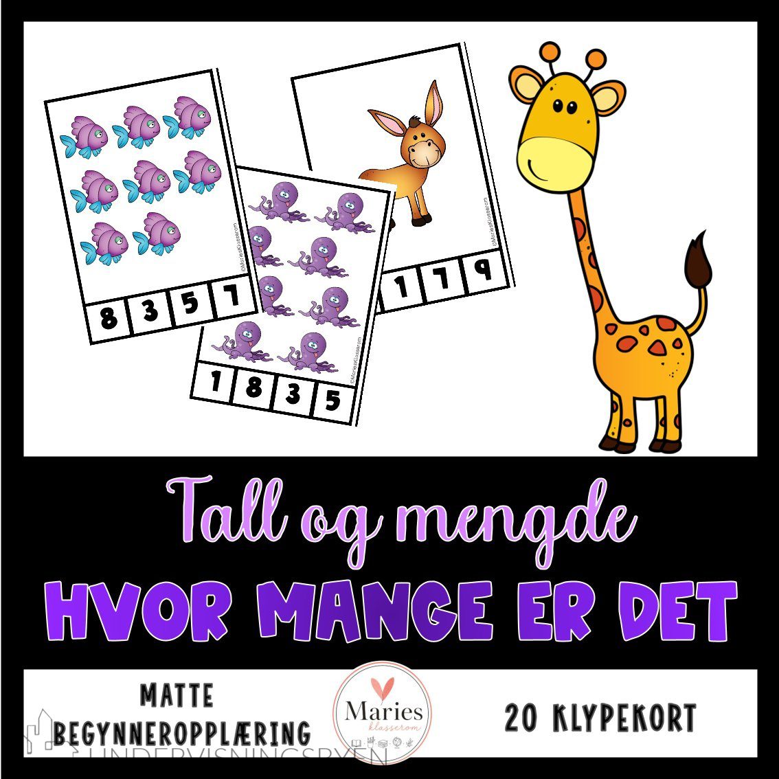 HVOR MANGE ER DET?