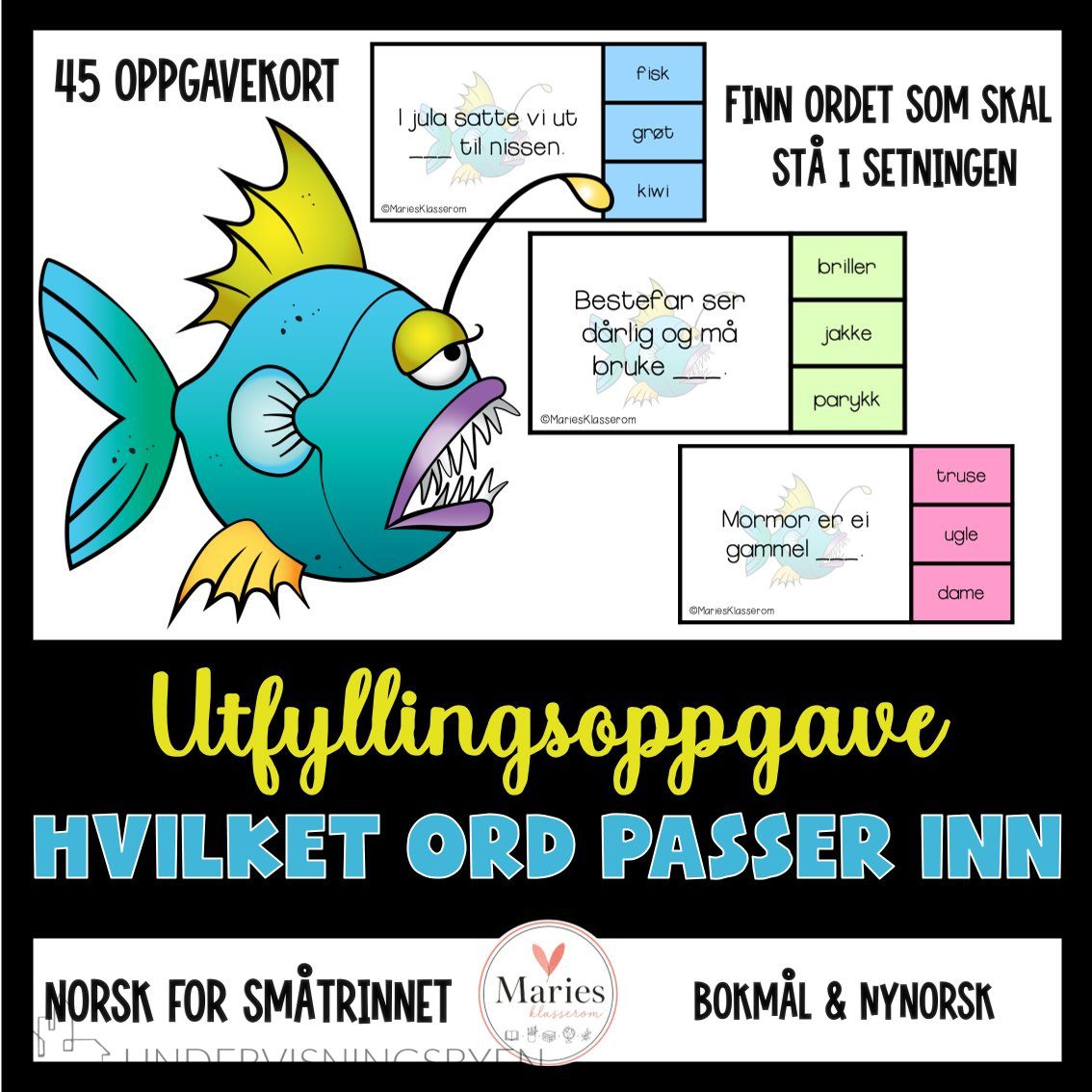 HVILKET ORD PASSER INN?