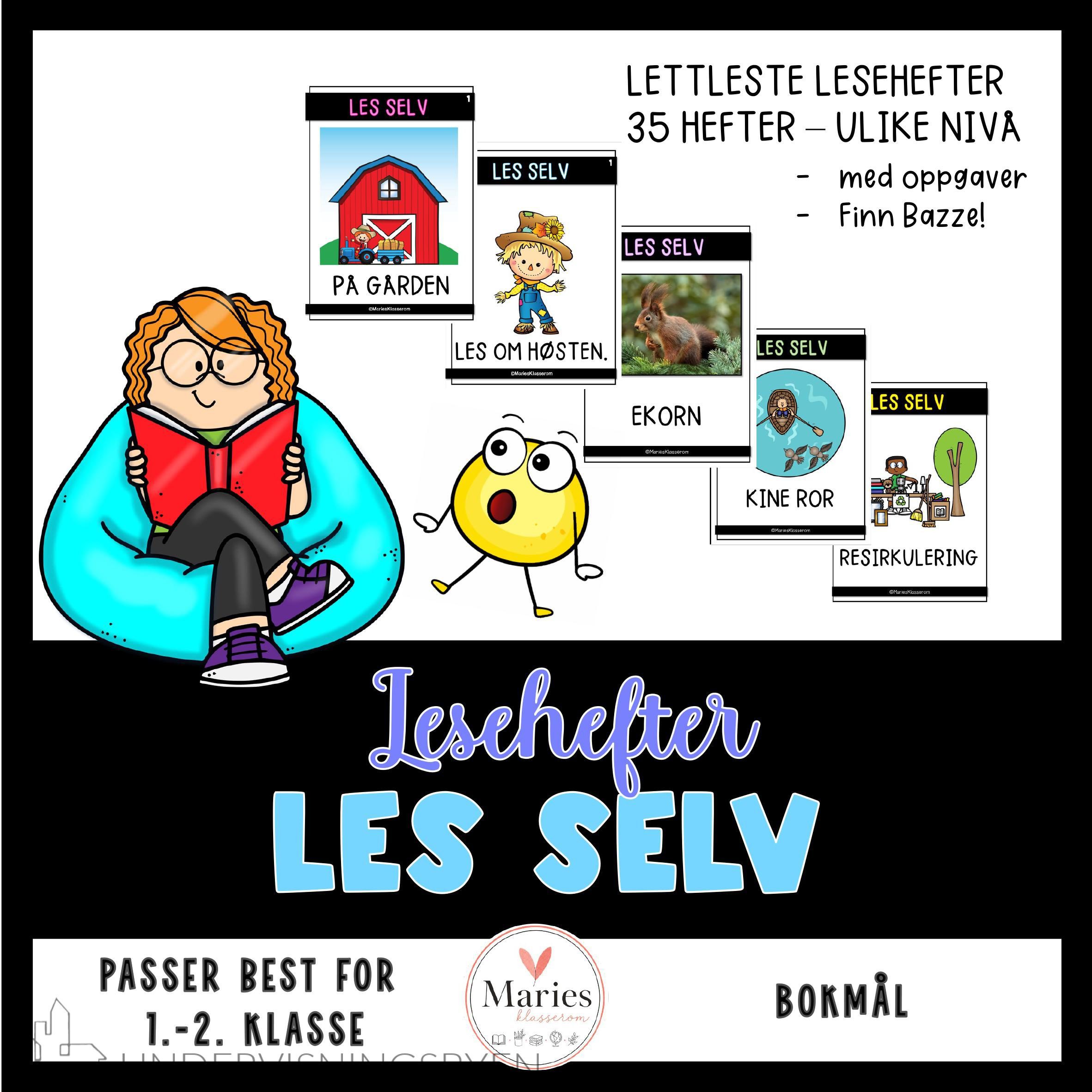 LES SELV lesehefter BOKMÅL
