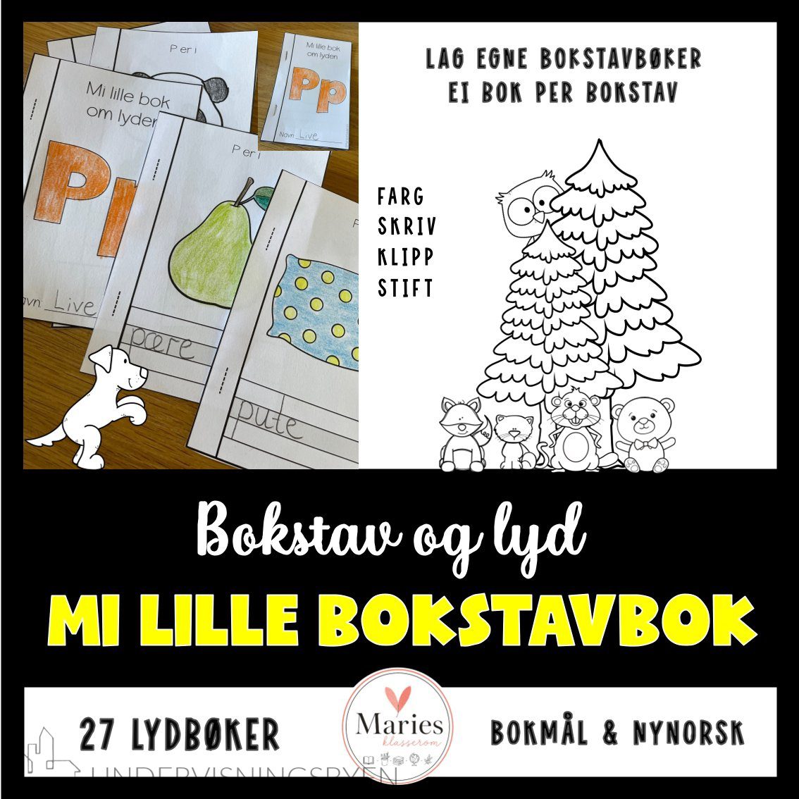 MI LILLE BOKSTAVBOK