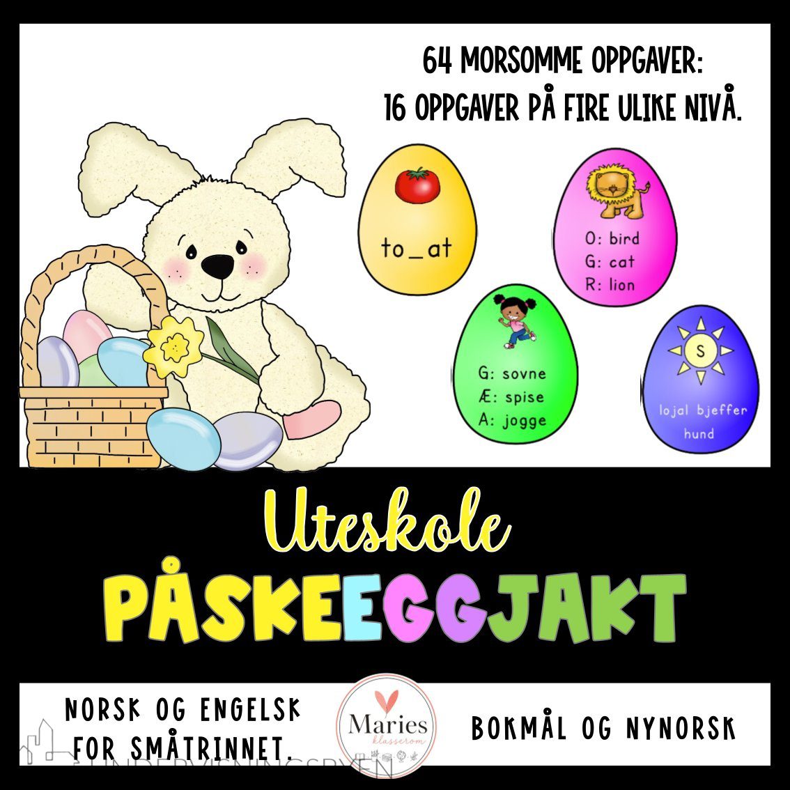 PÅSKEEGGJAKT norsk og engelsk uteskole