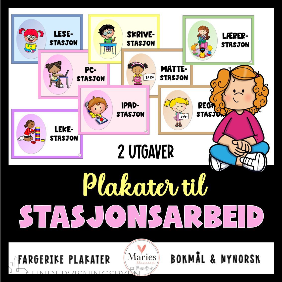 PLAKATER TIL STASJONSARBEID