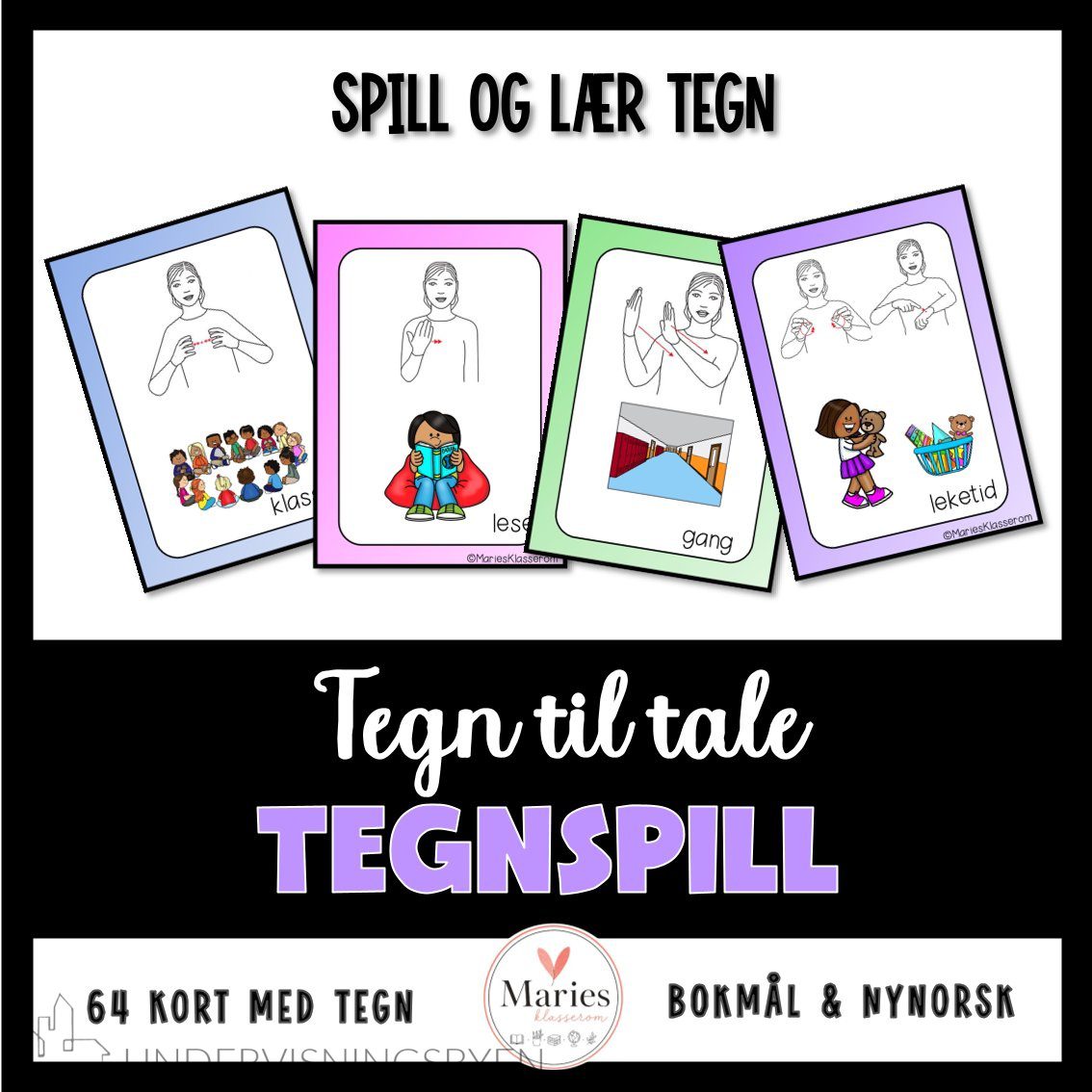TEGNSPILL skolepakke