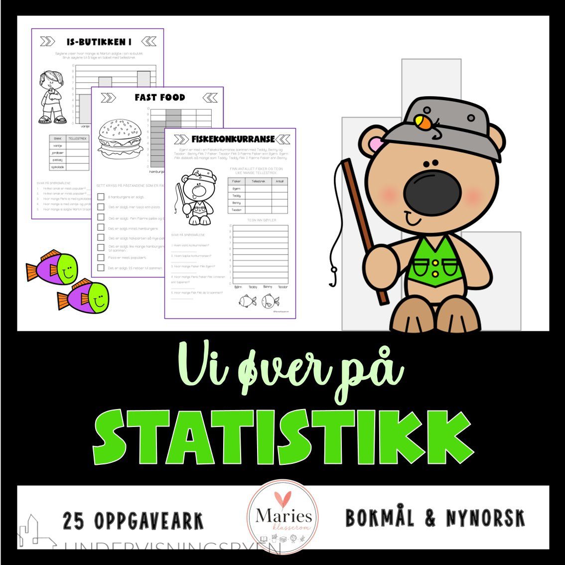 VI ØVER PÅ STATISTIKK