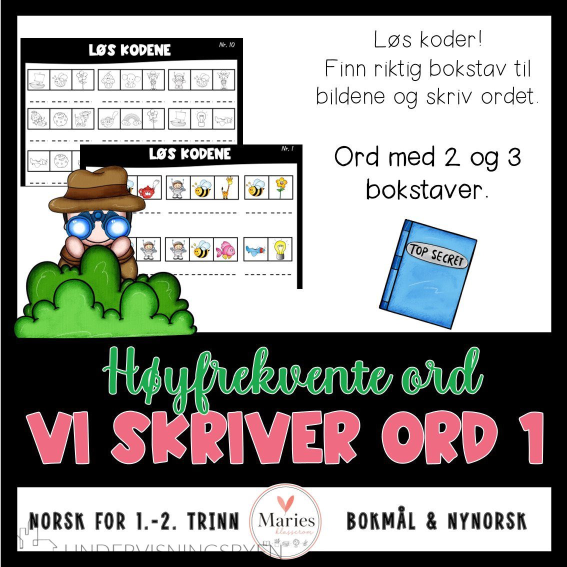 VI SKRIVER ORD 1
