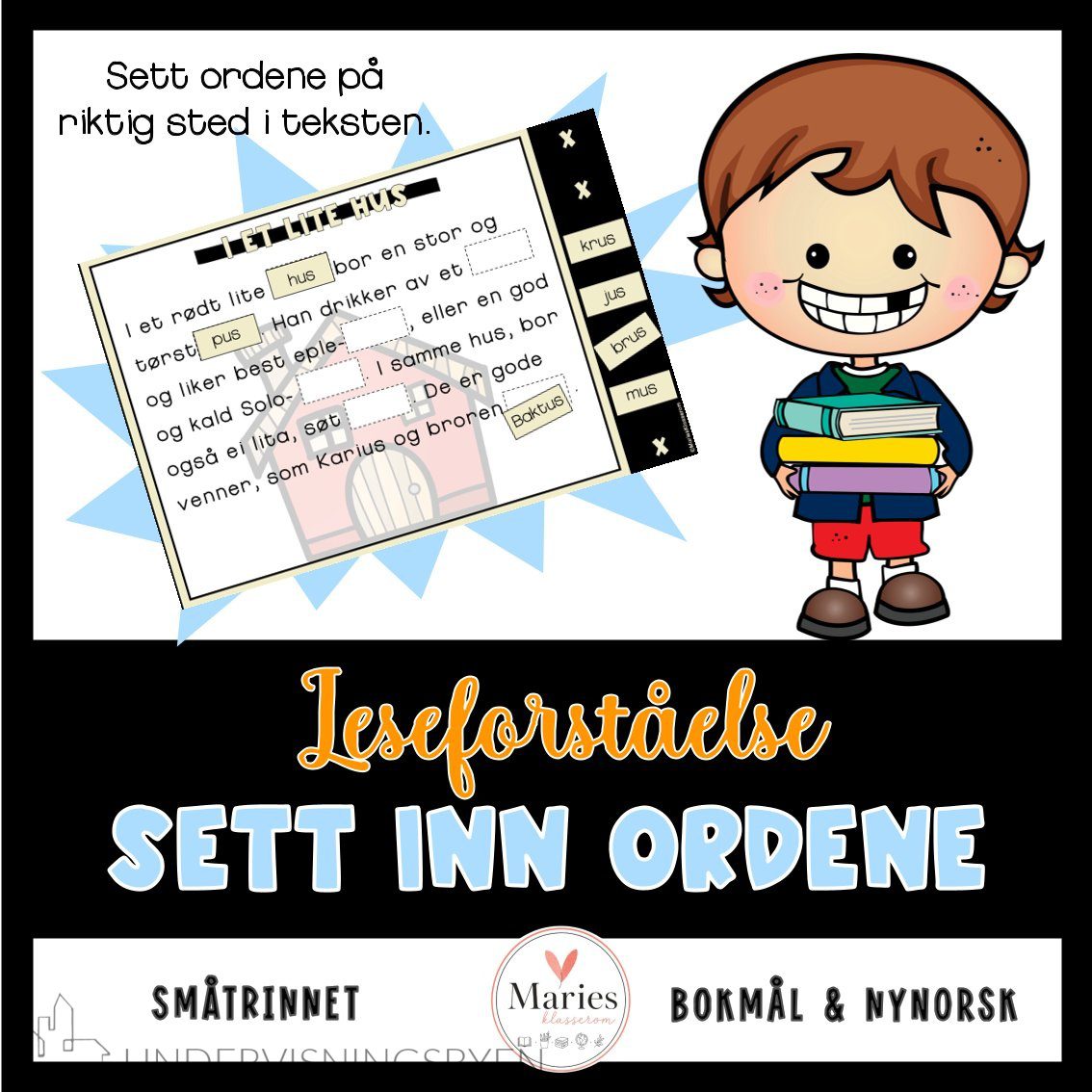 SETT INN ORDENE