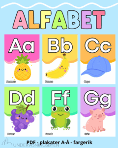 Alfabetplakater
