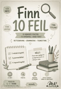 "Finn 10 feil"-hefte